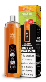 dh-vape-eu-entrepôt-al-fakher-8000-crystal-8000-puffar-MANGO PINEAPPLE