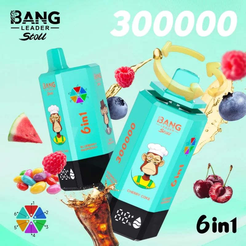 dh-vape-eu-warehouse-bang-leader-300k-puff-cherry-coke-blueberry-raspberry-black-dragon-ice-rainbow-candy-fuji-ice-watermelon-sour-peach
