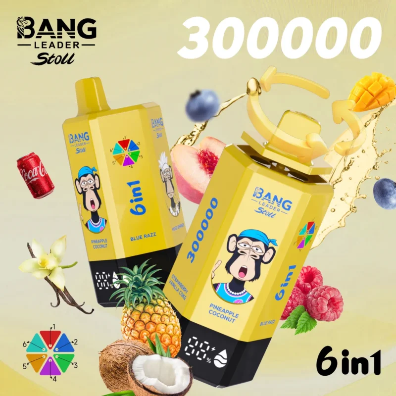 dh-vape-eu-warehouse-bang-leader-300k-puff-pineapple-coconut-blue-razz-mixed-berries-mango-peach-blueberry-raspberry-strawberry-vanilla-coke