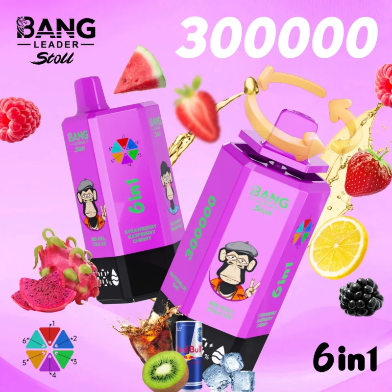 dh-vape-eu-warehouse-bang-leader-300k-puff-redbull-strawberry-kiwi-strawberry-banana-lychee-ice-watermelon-berry-passion-fruit-mango