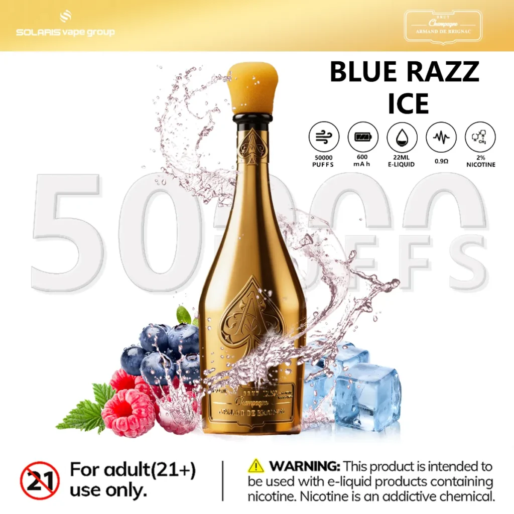 Httpsdhvape Blue Razz Ice Disposable Vape