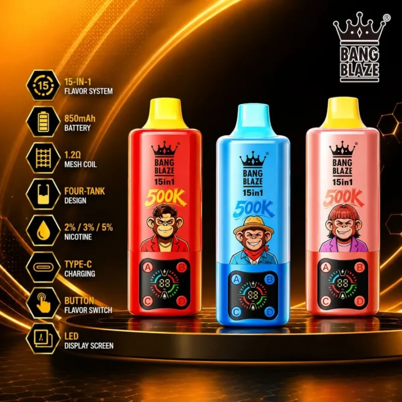 bang-blaze-500k-rechargeable-disposable-vape Bang Blaze 500k Rechargeable Disposable Vape