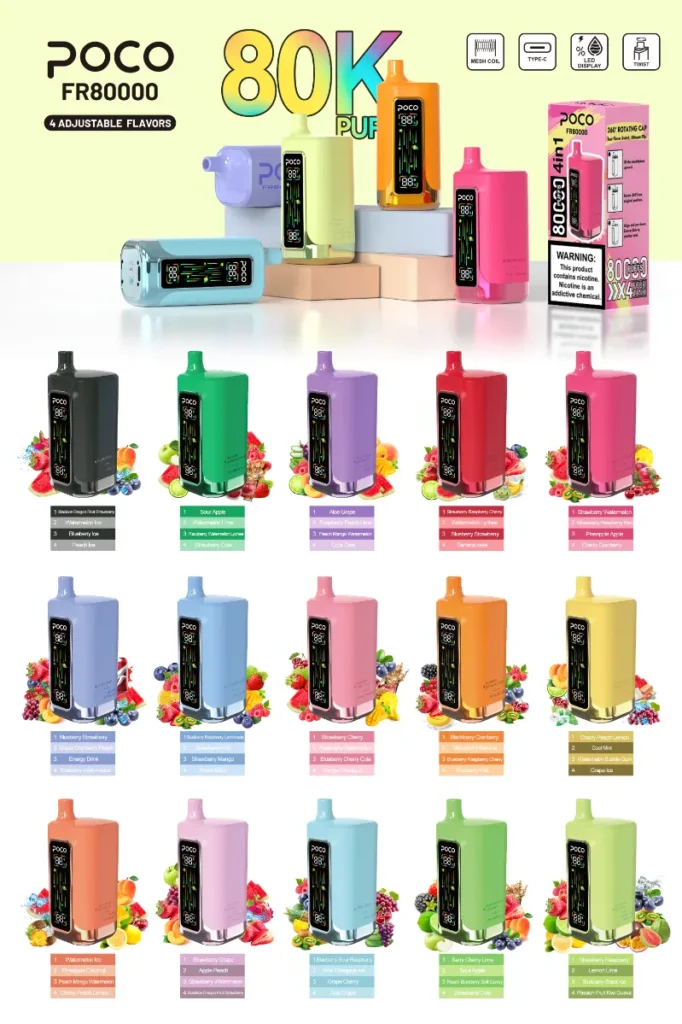 Eu Warehouse Poco Fr Disposable Vape detail 3